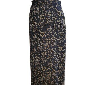 Vintage Golden Nocturne Maxi Skirt- Prophesy by Sag Harbor